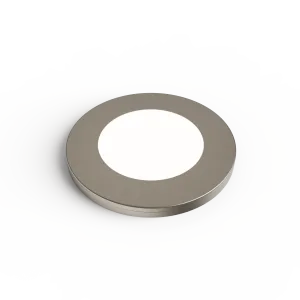 Iris - Slim Round Diffused Under Cabinet Light with Magnetic Bezel