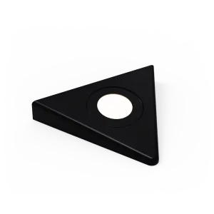 Venta Black - Designer Triangle Diffused Under Cabinet LED Light Fitting