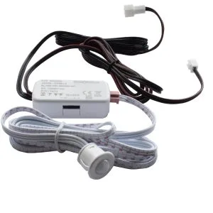 Round Recessed or Surface Mounted PIR motion sensor with Adjustable Timer