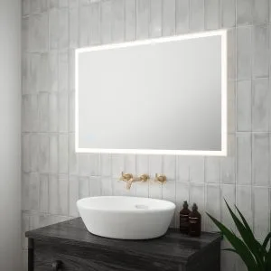 Orion 2 - 600x900mm Tunable 3CCT Illuminated Border LED Mirror with Touch control & Demister