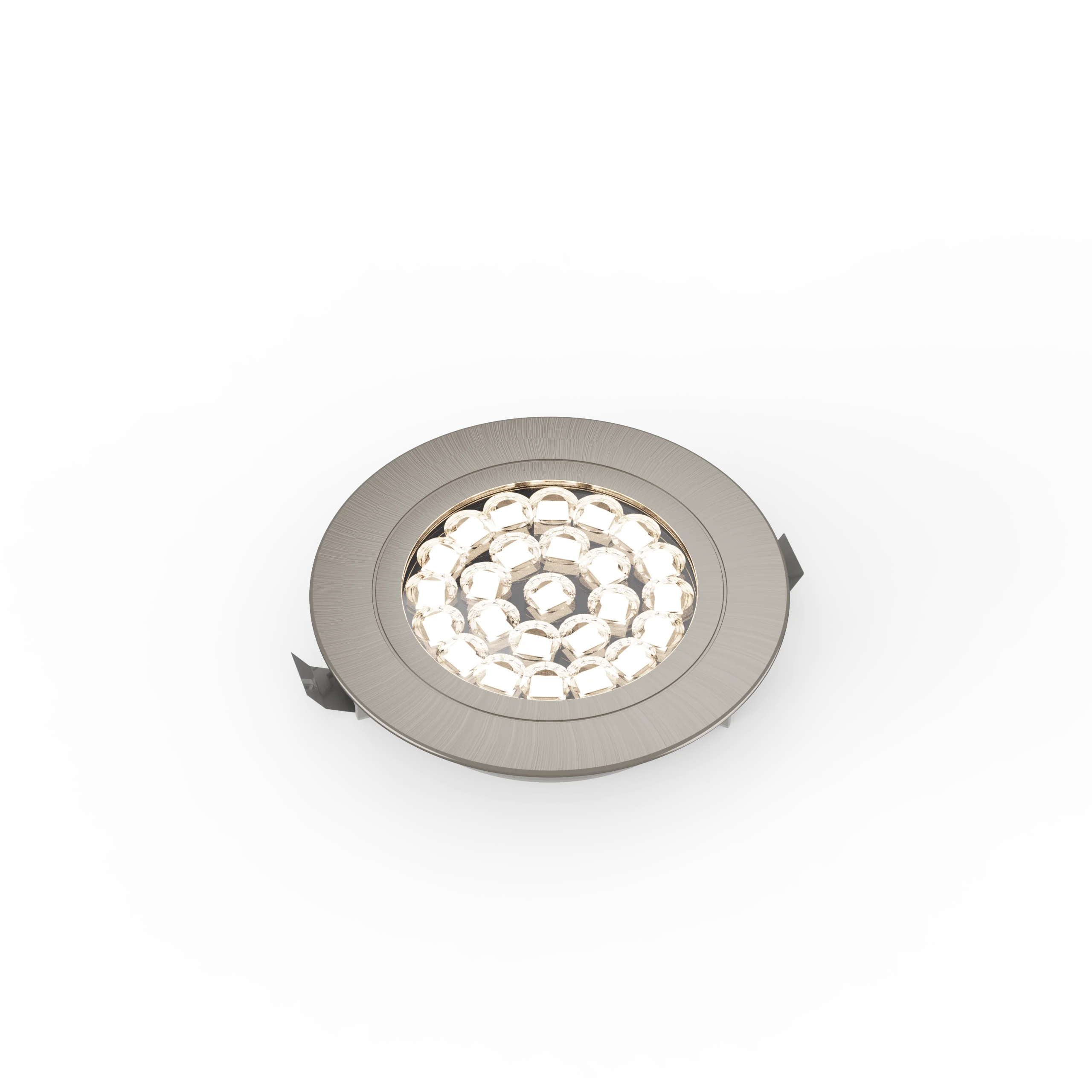 Turin - Round SMD Under Cabinet Recessed LED Light Fitting
