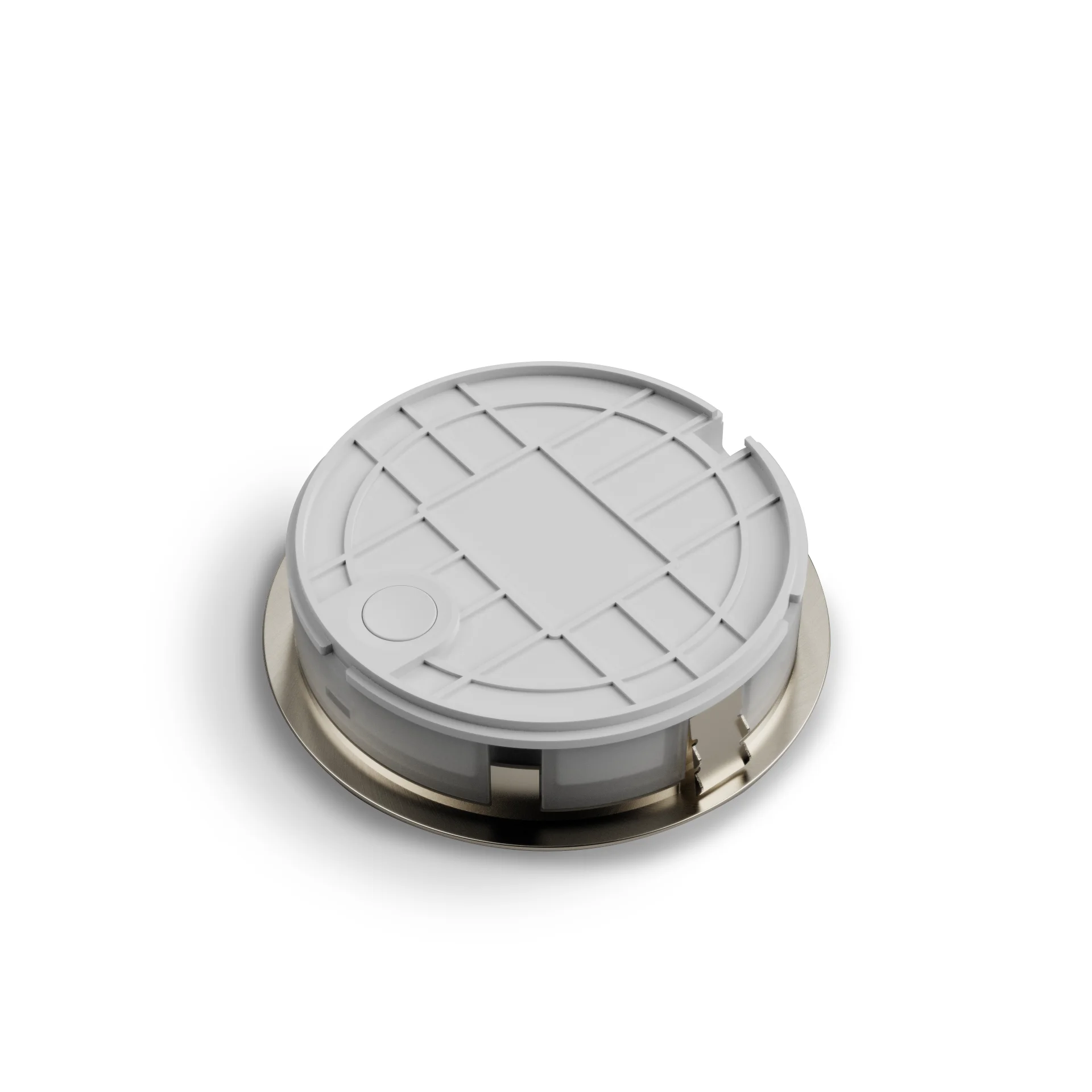 Genoa Trio - 240V Round Diffused Under Cabinet Recessed LED Light Fitting - Image 2