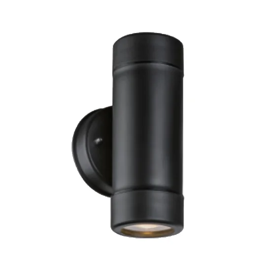 Black Up/Down Outdoor Wall Light