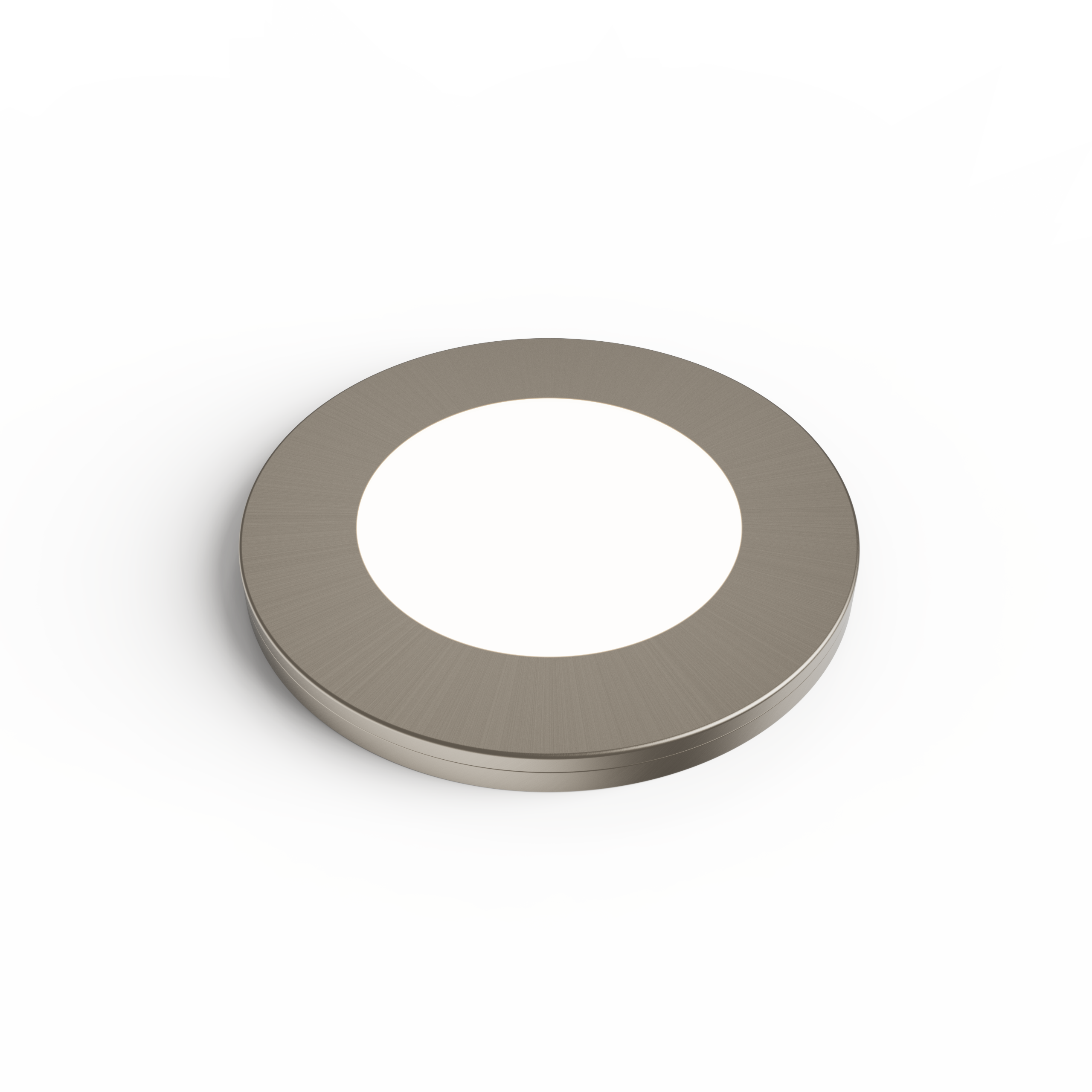 Iris - Slim Round Diffused Under Cabinet Light with Magnetic Bezel
